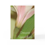 Deepest Sympathies! Greeting Card