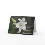 Deepest Sympathies! Cards