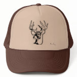 deer b&amp;w, Deer Gear Mesh Hats