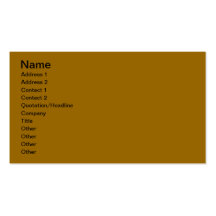 Deer Business Card