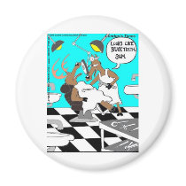 Deer Dentistry Buck Teeth Funny Cards Tees Gifts Magnets
