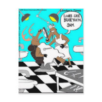 Deer Dentistry Buck Teeth Funny Cards Tees Gifts Post Cards