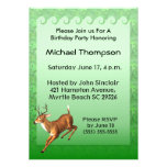 Deer Hunter  Birthday Invitation