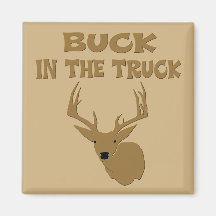 Deer Hunter Fridge Magnet