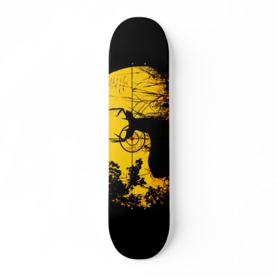 Deer Hunter Skateboard by calroofer