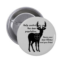 Deer Hunting Button