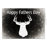 Deer Hunting Fathers Day Cards