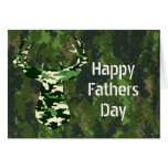 Deer Hunting Fathers Day Cards