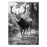 Deer Hunting Fathers Day Cards