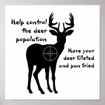 Deer Hunting Poster