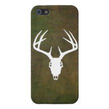 Deer Hunting Skull w/ antlers Cover For iPhone 5