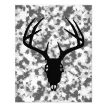 Deer Hunting Skull w/ antlers Photograph