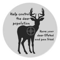 Deer Hunting Sticker