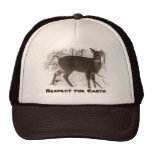 Deer in Snow - Earth Day Mesh Hat