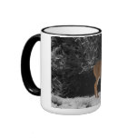 DEER IN SNOW MUGS