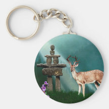 DEER & INUKSHUK Collection Keychain
