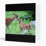 Deer Kissing Fawn Binders
