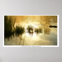 Deer Lake at Dawn Burnaby BC Print