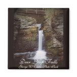 Deer Leap Falls Fridge Magnet