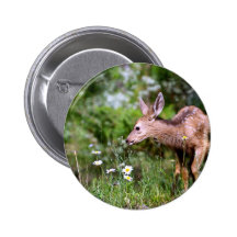 Deer on the Go Pinback Buttons