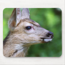 Deer - Profile of a Deer Mouse Pad