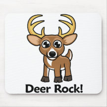 Deer Rock! Mouse Pads