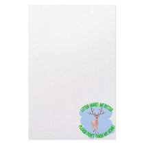 deer custom stationery