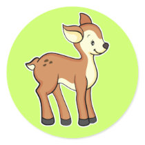 Deer sticker