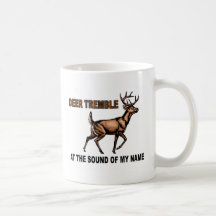 DEER TREMBLE.jpg Coffee Mugs