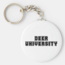 Deer University Key Chain