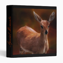 Deer you are tiny 3 ring binder