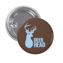 Deerhead Logo Button