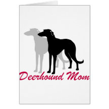 Deerhound Mom Cards