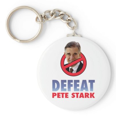 Defeat Pete Stark Key Chains by AmericanElephant