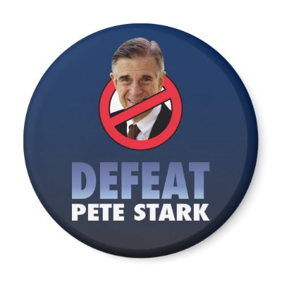 Defeat Pete Stark Refrigerator Magnets by AmericanElephant