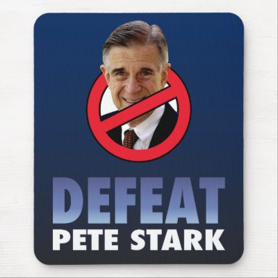 Defeat Pete Stark Mouse Pad by AmericanElephant
