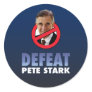 Defeat Pete Stark Round Sticker