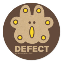 DEFECT sticker