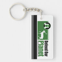 Defend Our Planet Acrylic Keychain