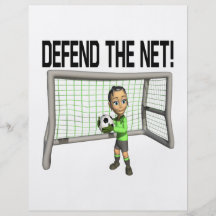 Defend The Net Personalized Flyer