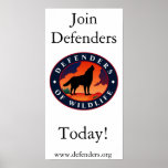 Defenders of Wildlife posters