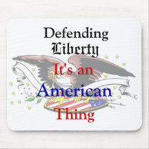 Defending America Mouse Pads