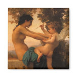 Defending Herself Against Eros (Cupid) Bouguereau Magnet