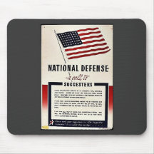 Défense nationale un appel à Suggesters Tapis De Souris