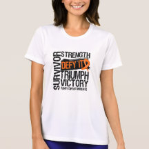 Défi de survivant de Cancer de rein il T-shirt