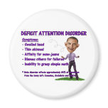 Deficit Attention Disorder Fridge Magnets