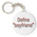 Define "boyfriend"  Double colours Keychain