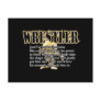 Definition of a Wrestler Postcards