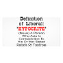 Definition Of Liberal = Hypocrite Photo Greeting Card
