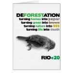 Deforestation Rio +20 Cards